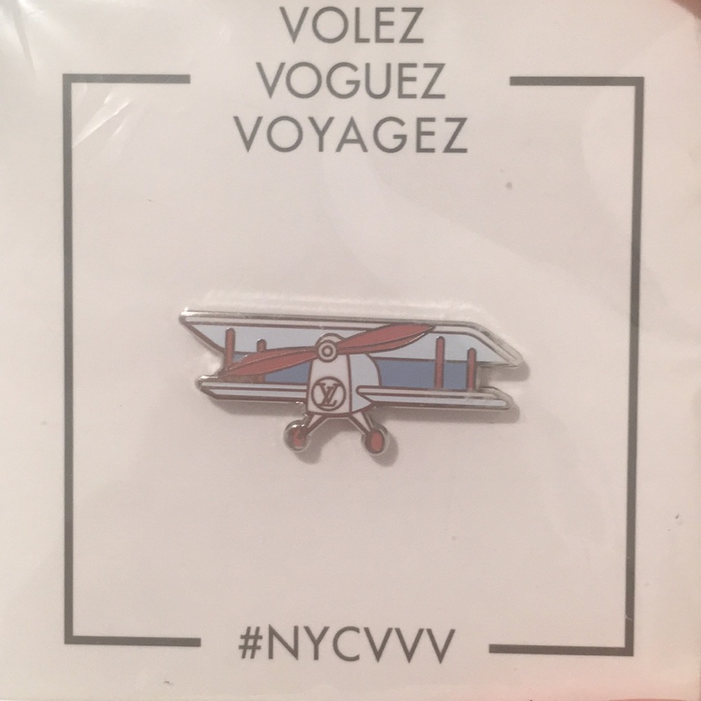 Louis Vuitton Pin Pintrill Volez Voguez Voyagez
